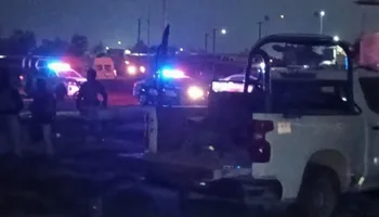 Elementos de la Policía Municipal de Zempoala implementaron un operativo para rescatar a un hombre secuestrado en la comunidad de La Trinidad. Foto: Cortesía