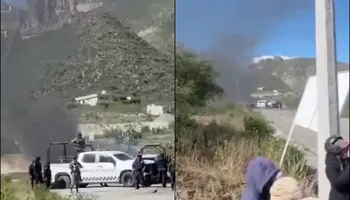 Momentos de tensión en Ixmiquilpan tras la retención de agentes ministeriales e incendio de unidades oficiales en El Nandho.