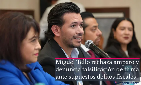 Miguel Tello Vargas, titular de la Unidad de Planeación y Prospectiva de Hidalgo, presentó una denuncia penal ante la PGJEH tras deslindarse de un amparo promovido a su nombre.