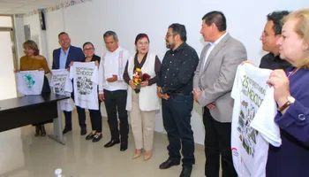 La subsecretaría de Educación Básica, Nancy Adriana León Vite, y autoridades de Conafor Hidalgo dan seguimiento a los programas de sensibilización ambiental y reforestación en escuelas primarias de la entidad.