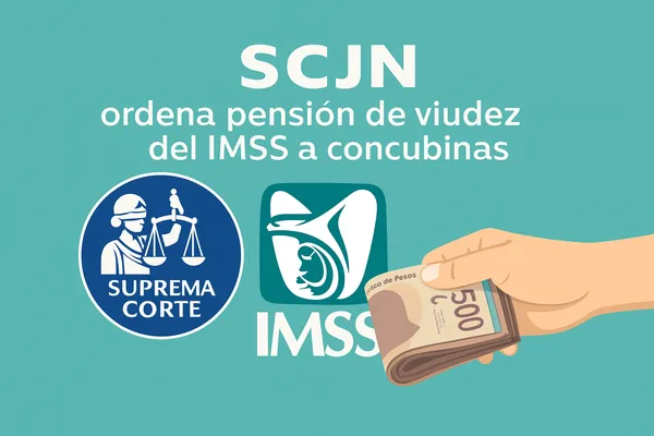 SCJN fija jurisprudencia obligatoria para pensión de viudez a concubinas del IMSS