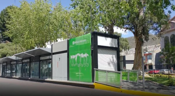 Estación del Tuzobús en proceso de evaluación para su rehabilitación en Hidalgo