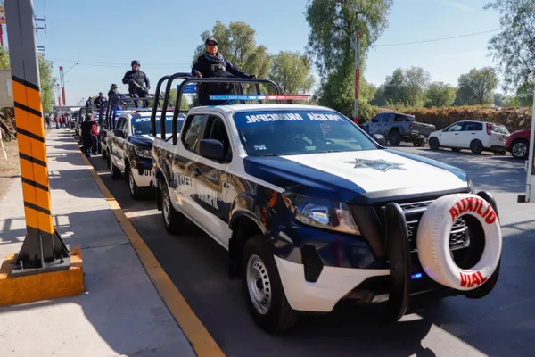 Operativo de seguridad en Hidalgo deja 29 detenidos y decomiso de armas y drogas.