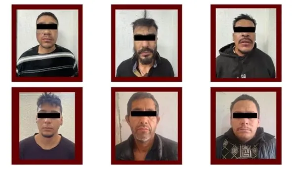 Detención de célula delictiva en Mixquiahuala por agentes de la PGJEH con armas y equipo táctico.