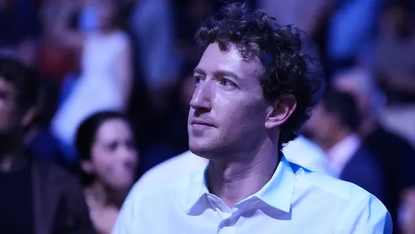 Mark Zuckerberg, director ejecutivo de Meta, durante la presentación de su nuevo modelo de inteligencia artificial