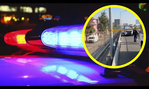 Autoridades resguardan las zonas de los hallazgos en la autopista México-Pachuca; los incidentes provocaron carga vehicular en dirección a la CDMX y Pachuca. Foto: Especial