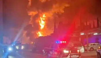 VIDEO: Explosión de pipa con hidrocarburo en Atotonilco de Tula: el predio ya había sido cateado