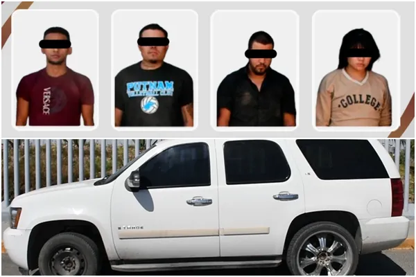 Aseguramiento de armas y droga tras detención en Zempoala