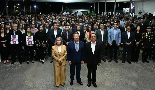 Andrés Velázquez Vázquez presenta su segundo informe de actividades legislativas en el Congreso de Hidalgo