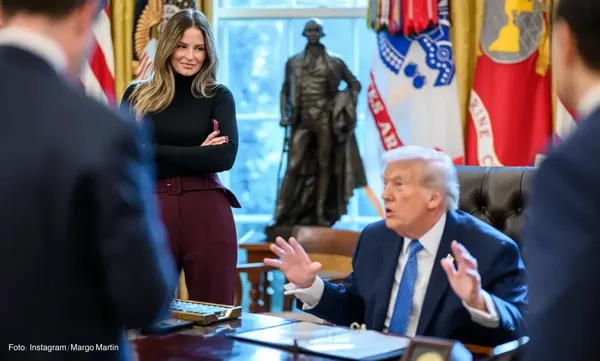 Margo Martin es una de las asesoras de la Casa Blanca que recibieron regalos en efectivo por parte del presidente Donald Trump, según reportes financieros oficiales. Foto: Instagram/Margo Martin