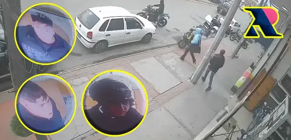 Una cámara de seguridad captó el momento en que tres sujetos asaltaron a mano armada una casa de empeño en el centro de Tizayuca.