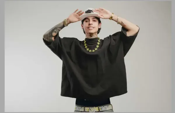 El cantante de corridos tumbados, Natanael Cano, de 24 años, ha protagonizado diversos escándalos.