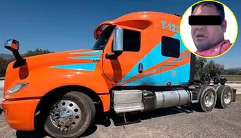 Agentes de la Secretaría de Seguridad Pública de Hidalgo aseguraron un tractocamión y detuvieron al conductor tras una persecución en la autopista Arco Norte.