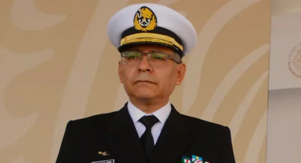 El secretario de la Marina, Raymundo Pedro Morales Ángeles.