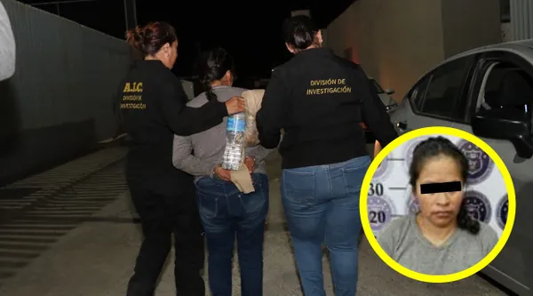 Una mujer identificada como  M. G. G. A. fue aprehendida luego de presuntamente atacar a un perro y a su dueña, en la colonia San Antonio el Desmonte.