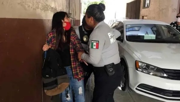Detención de mujer por policías municipales en Hidalgo investigada por la CDHEH