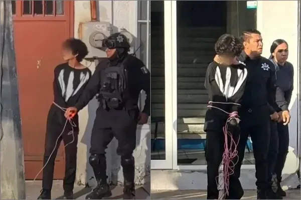 El pasado martes 24 de marzo de 2026, Osmar N, de 15 años, abrió fuego contra dos maestras de la preparatoria Makarento en Lázaro Cárdenas, Michoacán. Fotos: Cortesía