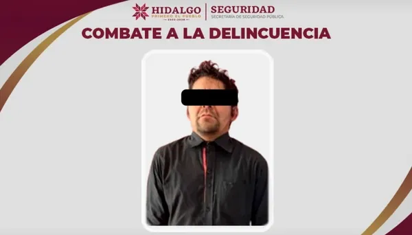 Detención de presunto ladrón de farmacias en Tizayuca; SSPH asegura réplica de arma y dinero.