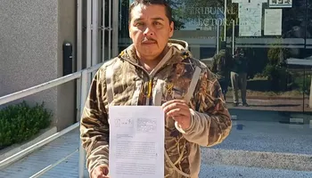 Silvestre García Márquez, alcalde suplente de Miguel Bahena Solórzano, acudió ante el Tribunal Electoral de Hidalgo para denunciar su caso.