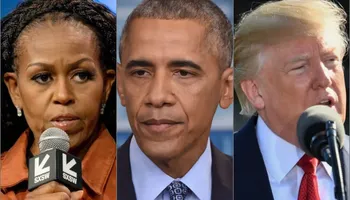El expresidente Barack Obama y la exprimera dama Michelle Obama fueron blanco de un video compartido por la cuenta oficial de Donald Trump, generando una crisis política interna.