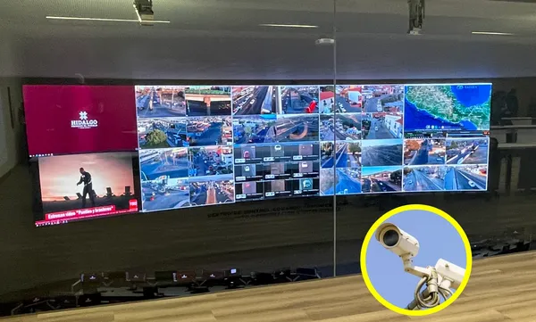 Cámaras del C5i Hidalgo monitorean delitos las 24 horas para apoyar investigaciones