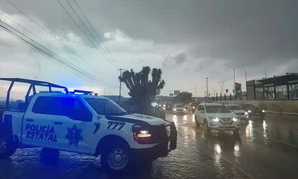Autoridades de Protección Civil de Hidalgo alertan por lluvias puntuales muy fuertes de hasta 75 mm y temperaturas de hasta 35 °C en las regiones centro, noroeste y suroeste del estado para este jueves. Foto: SSPH