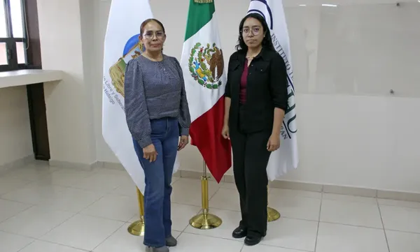 Virginia Regina Hernández Andrade, estudiante del ITESHU, presentó en CITNOVA los resultados del proyecto "Mi Cochinito", el cual generó un ahorro superior a los 109 mil pesos para la comunidad estudiantil. Foto: Cortesía