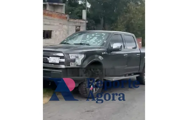 Ataque armado en Nopala de Villagrán contra camioneta blindada
