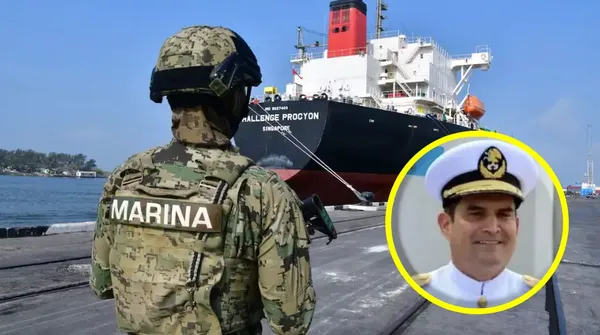Uno de los altos mandos de la Marina detenidos por huachicol fiscal es el Vicealmirante Manuel Roberto Farías Laguna.