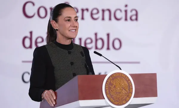 La presidenta Claudia Sheinbaum anunció en la Mañanera del Pueblo que México y Canadá ya firmaron la extensión del T-MEC por 16 años, quedando a la espera de la resolución de Estados Unidos. Foto: Gobierno de México
