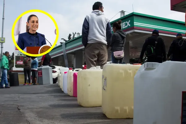filas en gasolineras de Chiapas por desabasto de gasolina