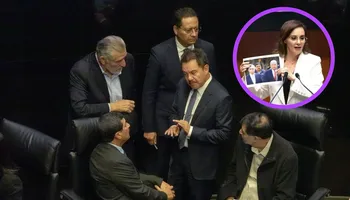 Senado de México, Vector Casa de Bolsa, Lilly Téllez, lavado de dinero, Gerardo Fernández Noroña, Adán Augusto López, Alejandro Moreno