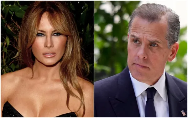 Melania Trump exige retractación a Hunter Biden sobre acusaciones vinculadas a Epstein