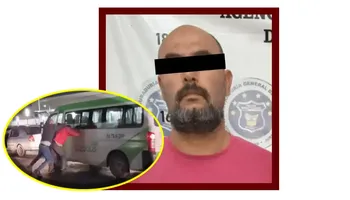 La Procuraduría de Justicia de Hidalgo detuvo al hombre que golpeó a un chofer del Tuzobús, durante una riña en Pachuca.