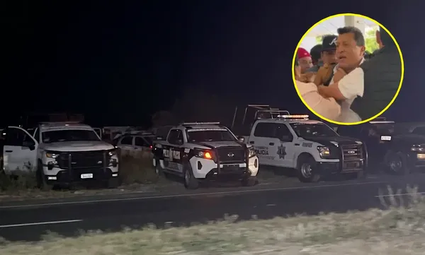 Agentes de la Policía Estatal de Hidalgo y la Guardia Nacional desplegaron un operativo en la comunidad La Flor para rescatar al edil Norberto Martínez Cruz.