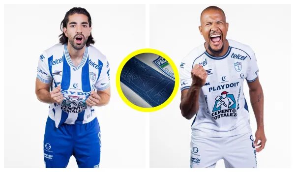 Jersey local del Club Pachuca temporada 2026-27 con diseño alusivo a los Atlantes de Tula