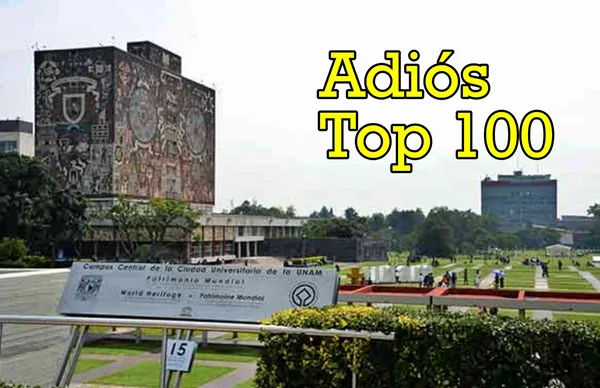 UNAM cae al lugar 136 en el ranking QS 2026; sale del top 100 tras dos años. Sigue como la mejor universidad de México.