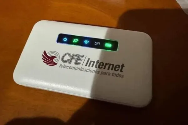 Plan de Internet para Todos de la CFE con chip y módem MiFi.