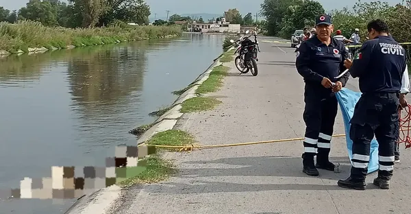 El cuerpo de una persona fue encontrado en el canal Requena, en Tezontepec de Aldama.
