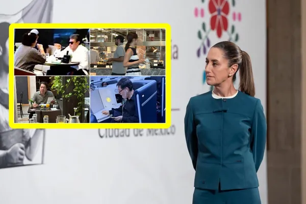 Sheinbaum habla sobre austeridad tras viajes de Mario Delgado y Andrés Manuel López Beltrán.