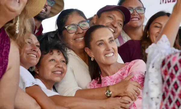 La presidenta de México, Claudia Sheinbaum Pardo, encabeza el ranking de aprobación presidencial de América Latina en septiembre de 2026 con un 69% de imagen positiva.