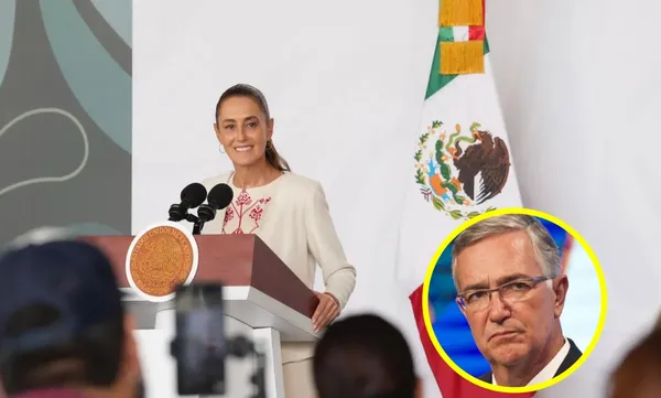 La presidenta Claudia Sheinbaum habló sobre el adeudo fiscal de Ricardo Salinas Pliego con el SAT.