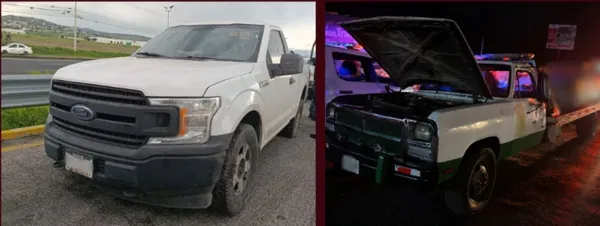 Montachoques detenidos carretera México-Pachuca SSPH Hidalgo extorsión conductores