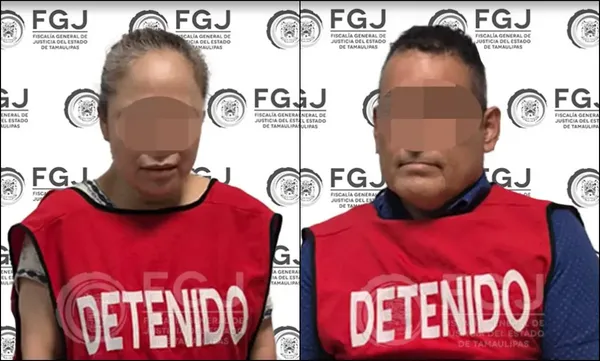 Un juez dictó prisión preventiva oficiosa contra Jorge Luis N y Estrella N, directivos de la Academia Militarizada Marina Doenitz, por el feminicidio de la menor Dafne Zapata en Ciudad Madero, Tamaulipas. Foto: @FGJ_Tam