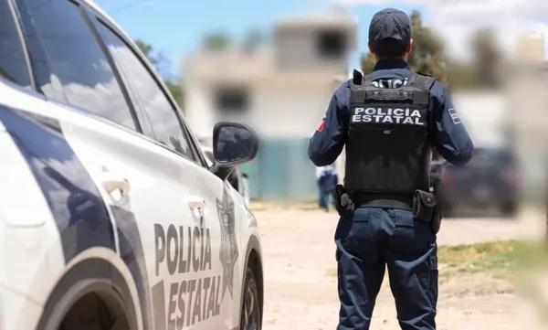 Elementos de seguridad resguardaron la calle Colegio Militar en San Antonio El Desmonte tras el ataque armado contra un automovilista. Foto: Archivo