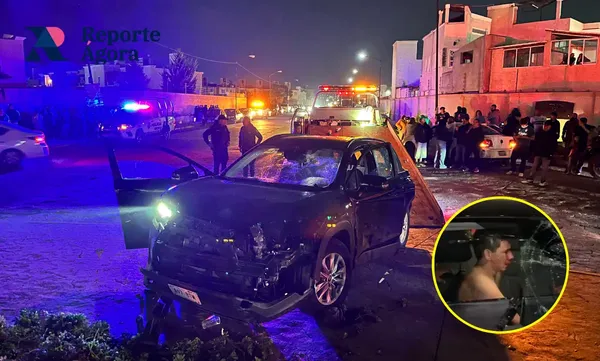 Elementos de la Policía Municipal de Zempoala resguardaron el vehículo Toyota negro tras el altercado en el fraccionamiento Los Viñedos. Fotos: Reporte Ágora