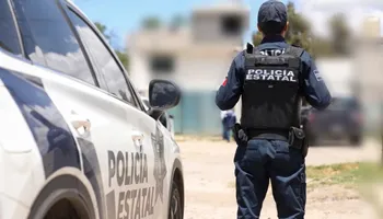 Elementos de seguridad resguardaron la calle Colegio Militar en San Antonio El Desmonte tras el ataque armado contra un automovilista. Foto: Archivo
