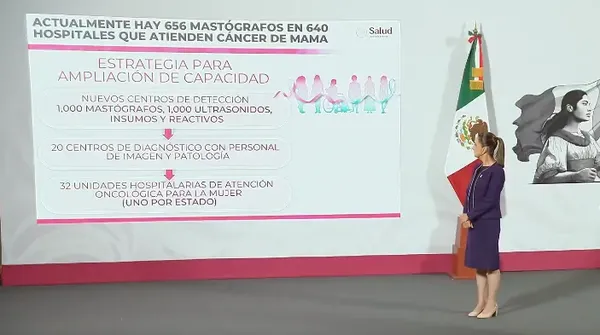 La presidenta Claudia Sheinbaum anunció este martes 21 de octubre, la construcción de una nueva unidad hospitalaria oncológica en Hidalgo, especial para la atención de mujeres.