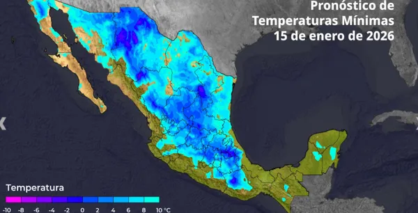 Frentes fríos provocan heladas y lluvias en Hidalgo.