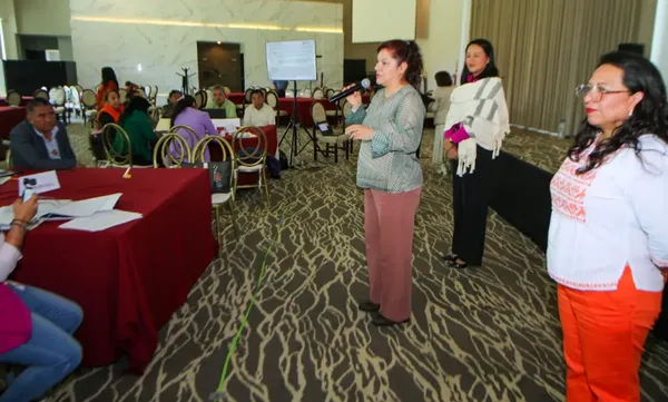 La subsecretaria de Educación Básica, Nancy Adriana León Vite, encabezó los trabajos preparatorios con el nivel de Educación Preescolar Indígena rumbo a la Primera Sesión Ordinaria del CTE.
